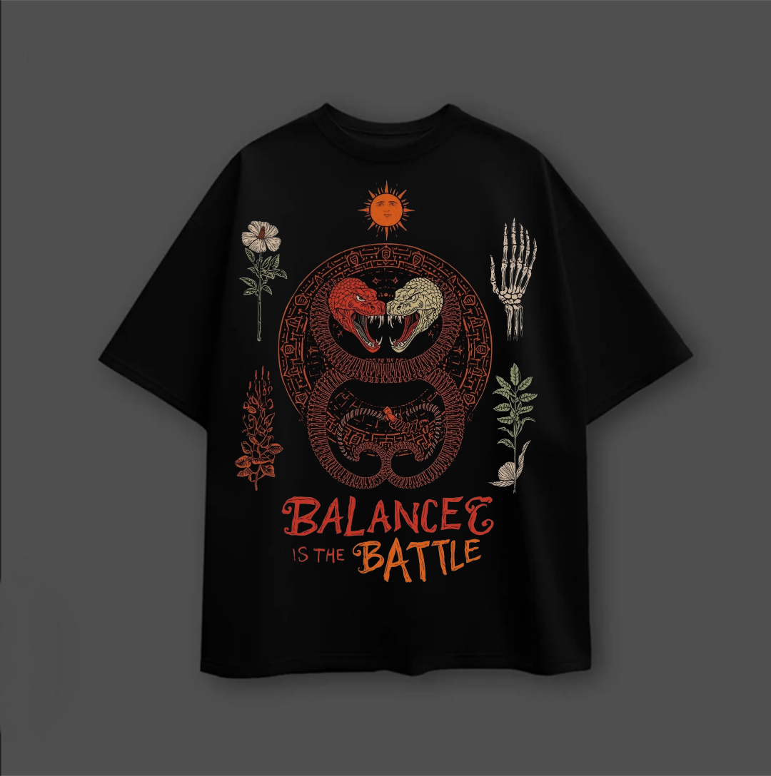 BALANCE IS THE BATTLE