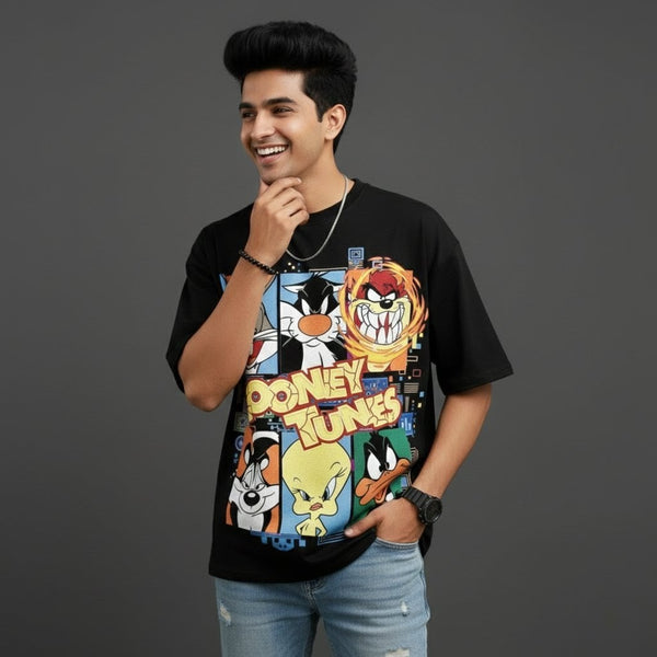 Looney Tunes: Chaos Grid Tee
