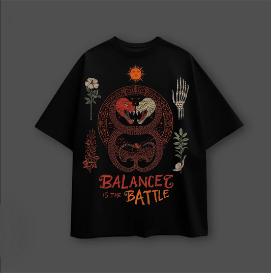 BALANCE IS THE BATTLE