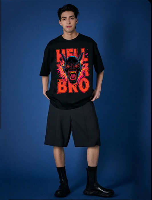 HELL BRO Tee - Unleash the Fury